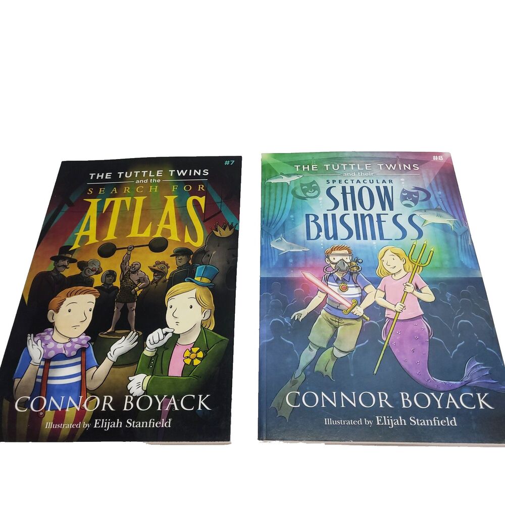 Series Set THE TUTTLE TWINS 1-12 first 12 in Connor Boyack Paperback Book lot - Picture 9 of 11
